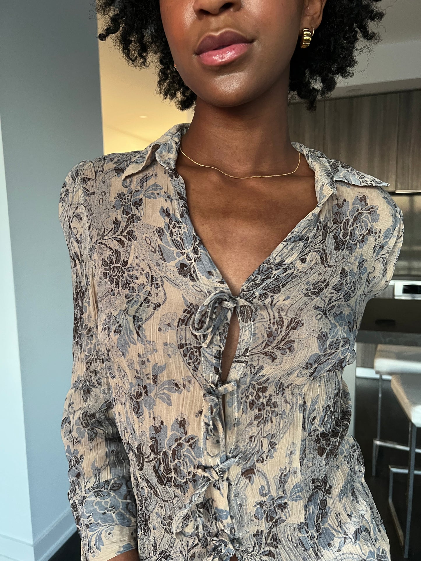 The Moody Bloom Blouse