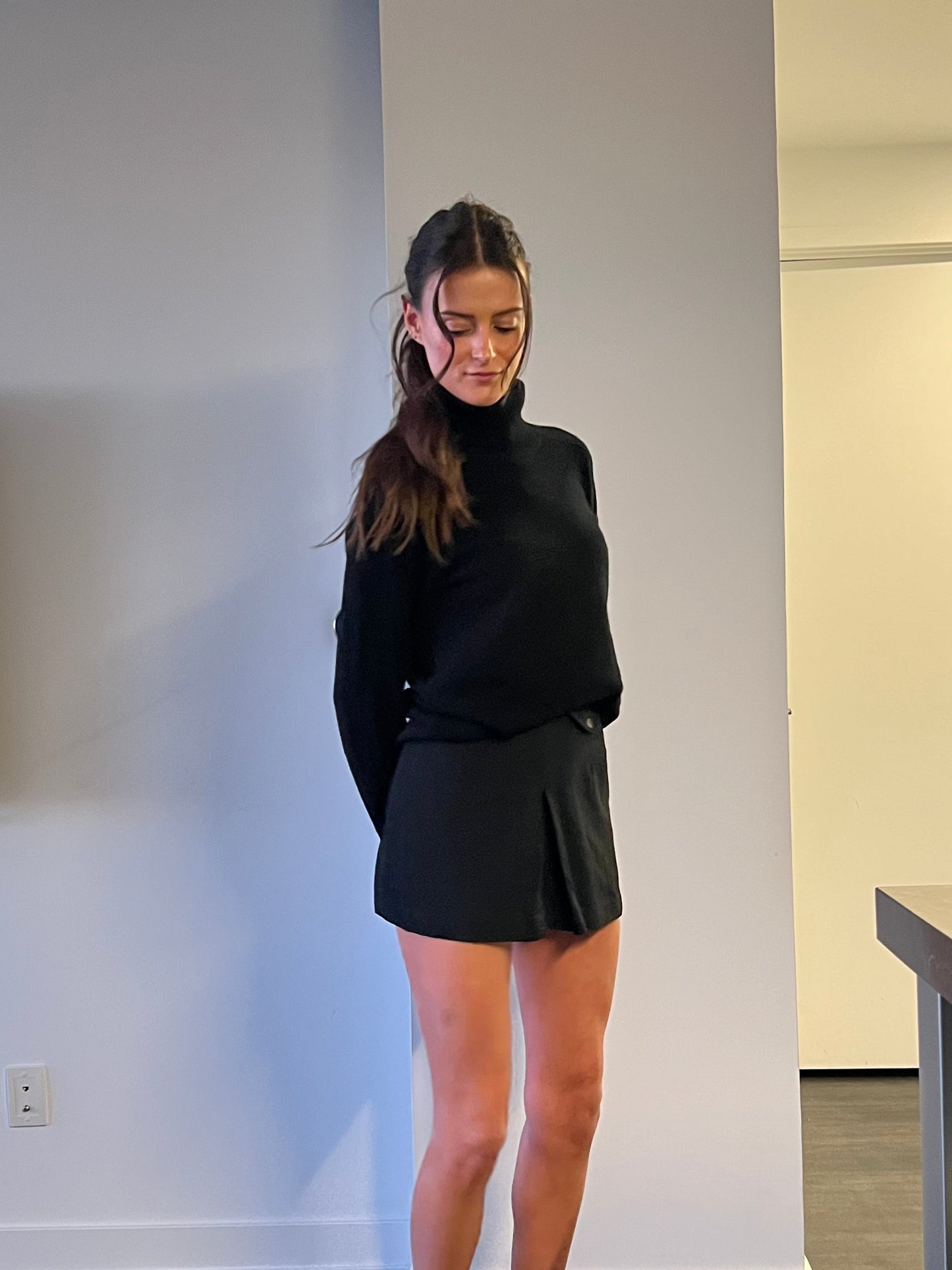 Black Skort